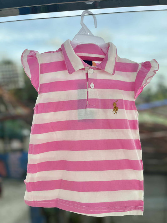 CH 599 RL POLO TERNO SHORT RAFFLES (PINK)