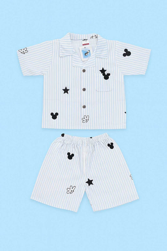 VT 512 BLUEY SLEEPWEAR W/ SHORTS (BLUE)