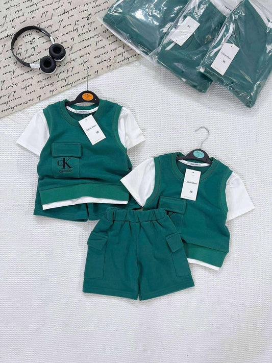 VT 565 BLUE GREEN W/WHITE SHIRT TERNO