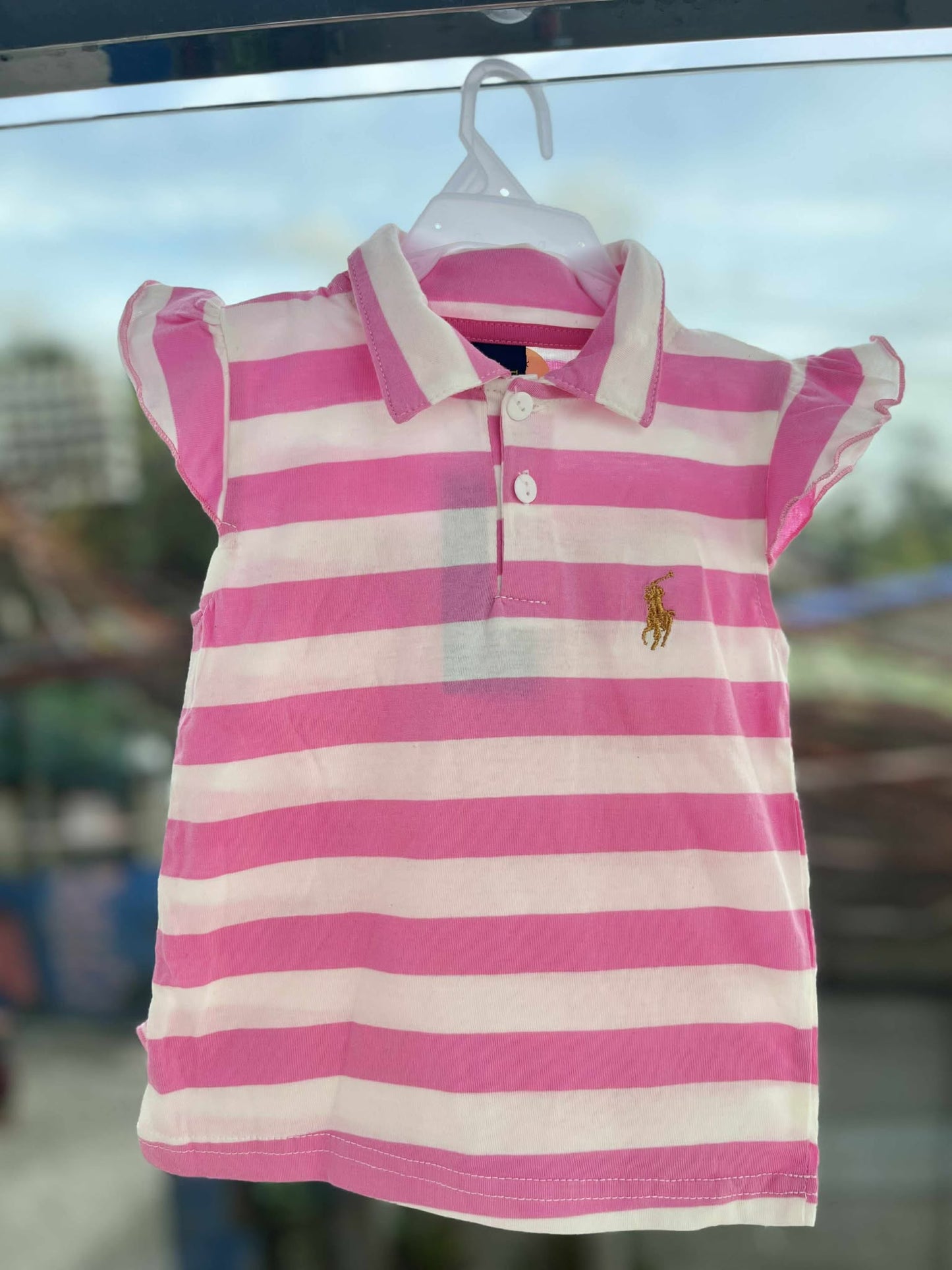 CH 599 RL POLO TERNO SHORT RAFFLES (PINK)