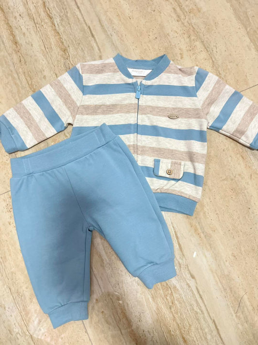 MAYORAL LONGSLEEVE TERNO BOY (STRIPES)