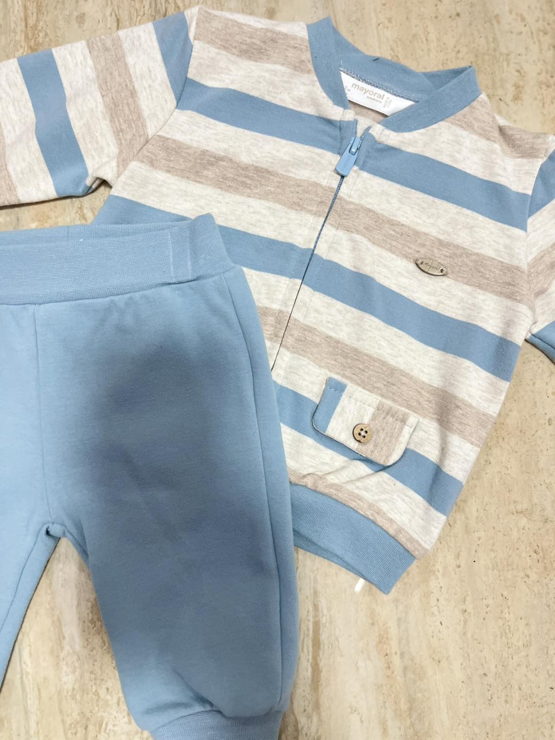 MAYORAL LONGSLEEVE TERNO BOY (STRIPES)