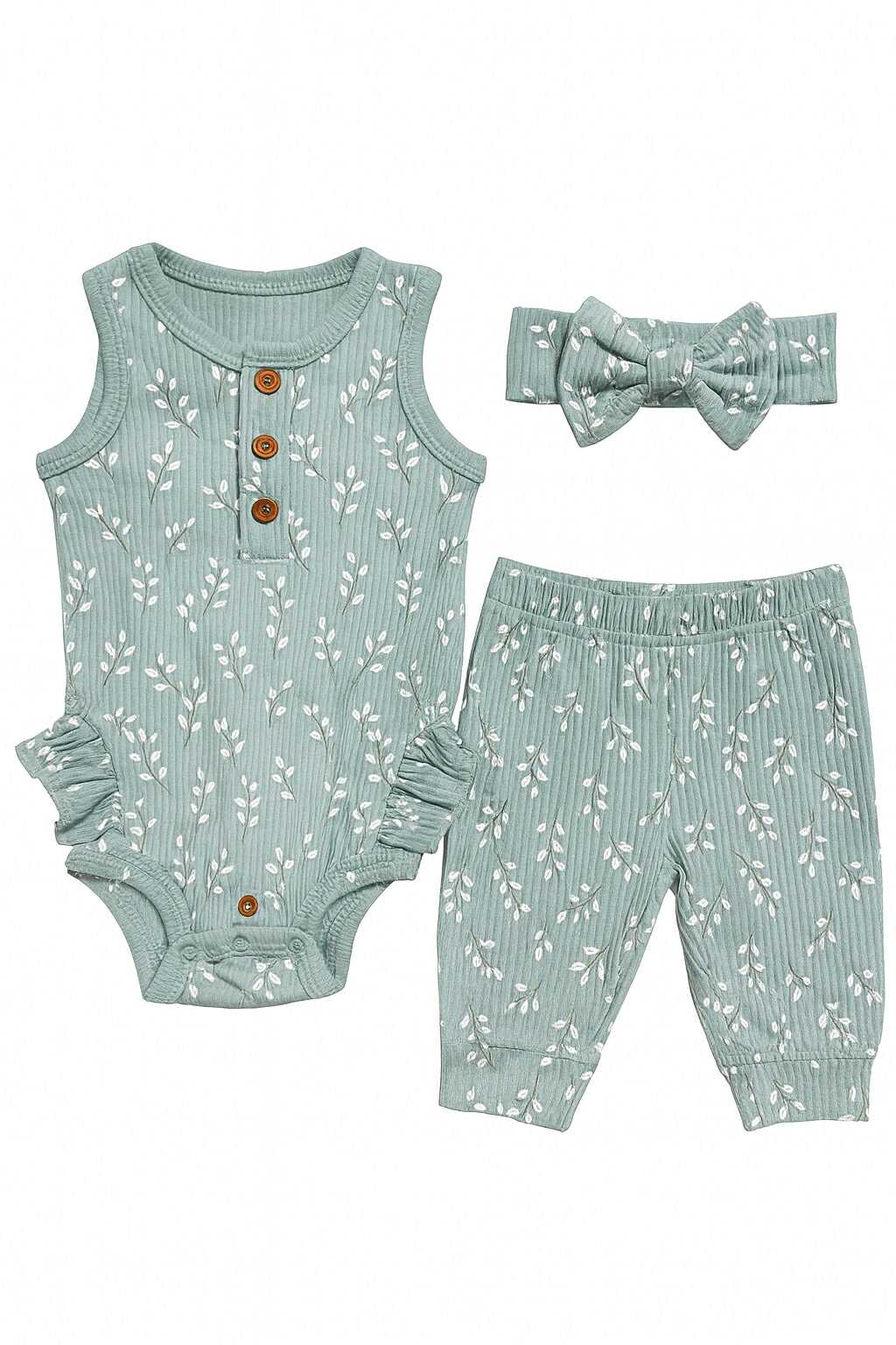 CH 549 - WILLOW W. ONESIES, SHORTS, & TURBAN