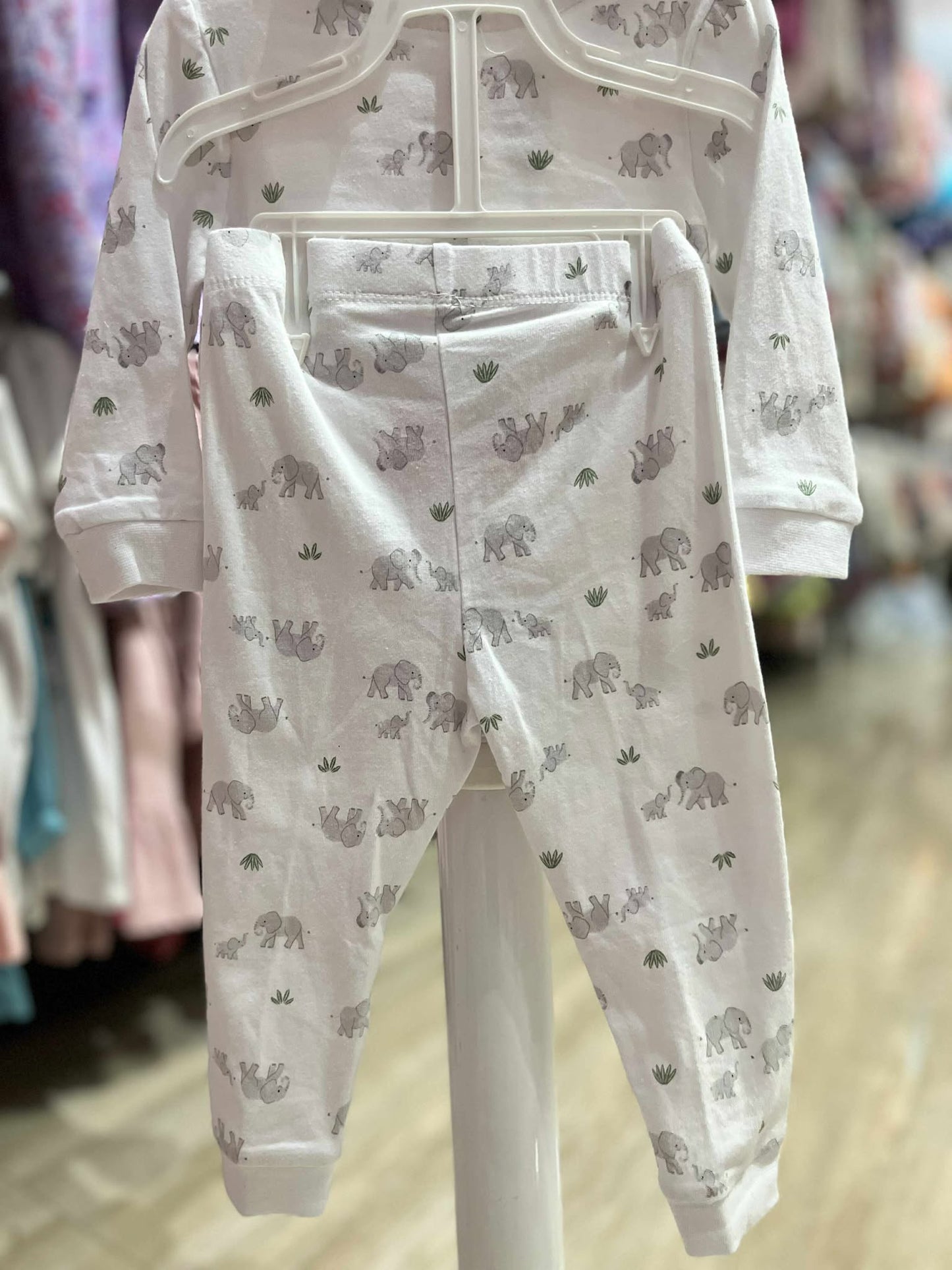 CHONH 80 BB BERRY PAJAMA TERNO (ELEPHANT)