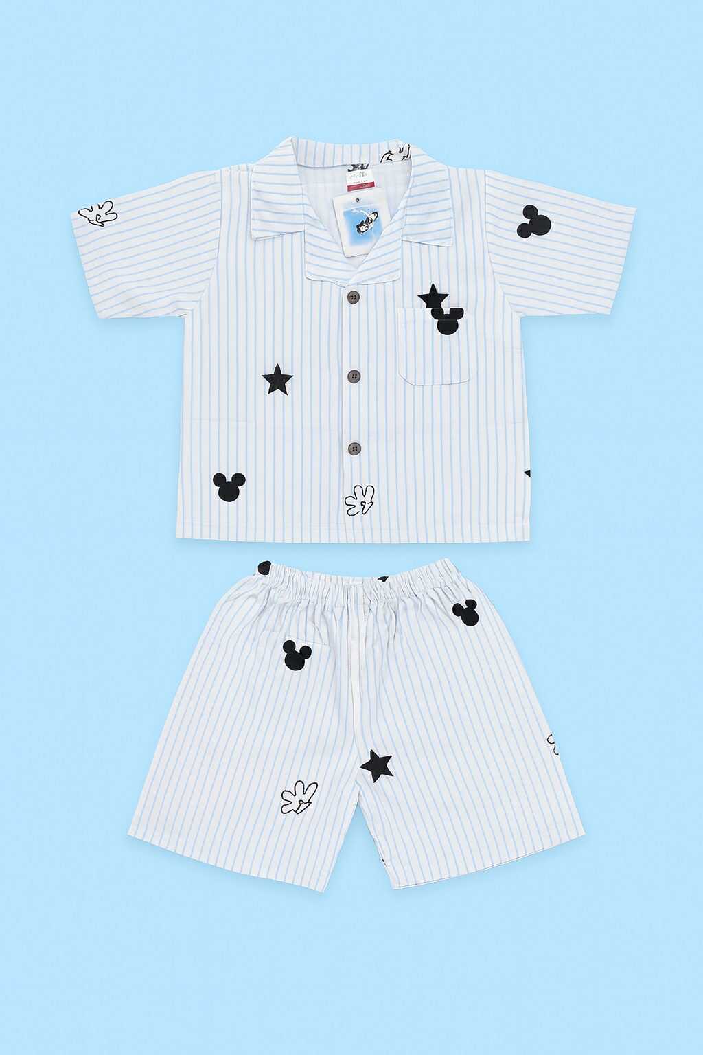 VT 512 BLUEY SLEEPWEAR W/ SHORTS (BLUE)
