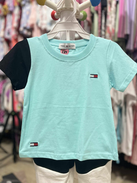 VT 524 TOMMY HILFIGER TRICOLOR TERNO PANTS