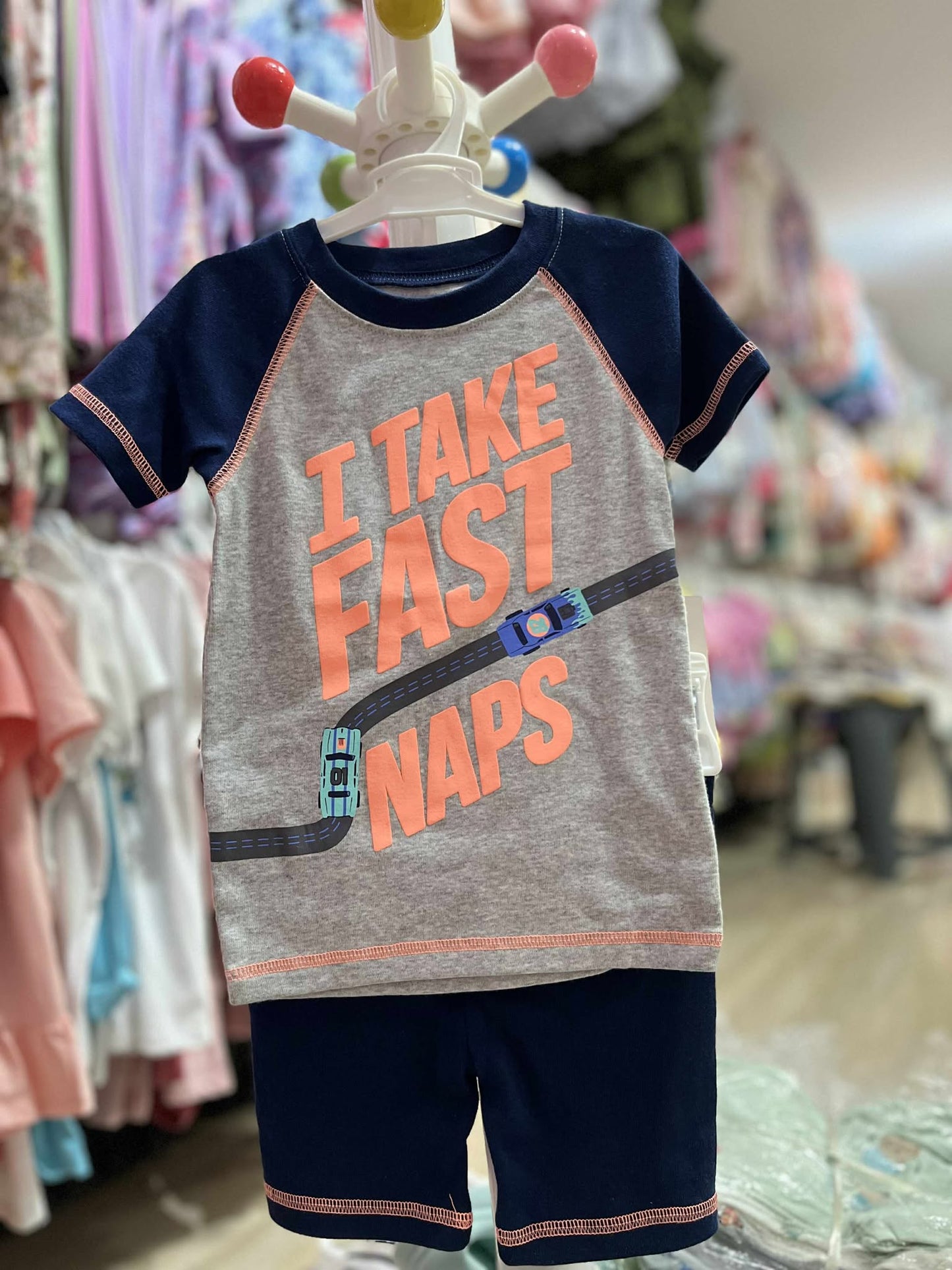 CHONH 230 CARTER'S SLEEPWEAR SHORT (I TAKE FAST)