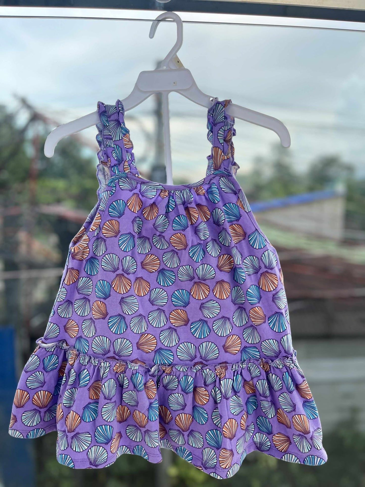 CHONH 192 COUNTING DAISIES GIRL TERNO SHORT (SHELL)