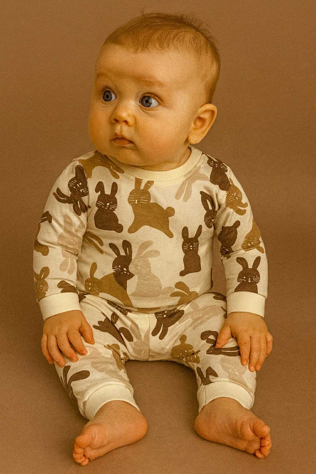 CHONH 80 BB BERRY PAJAMA TERNO (RABBIT)