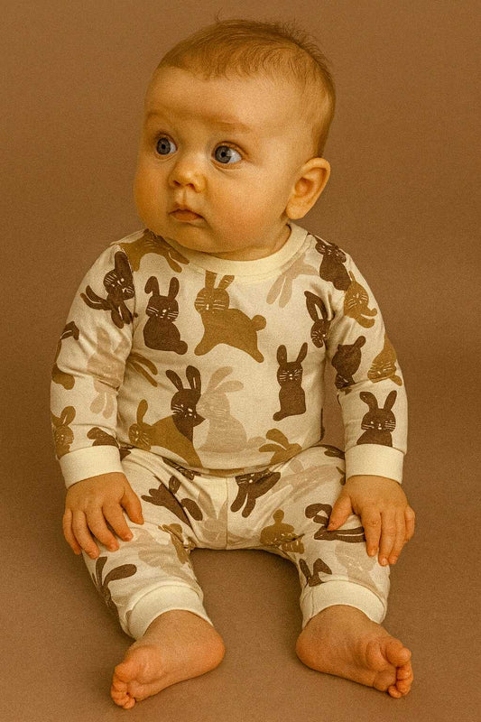 CHONH 80 BB BERRY PAJAMA TERNO (RABBIT)