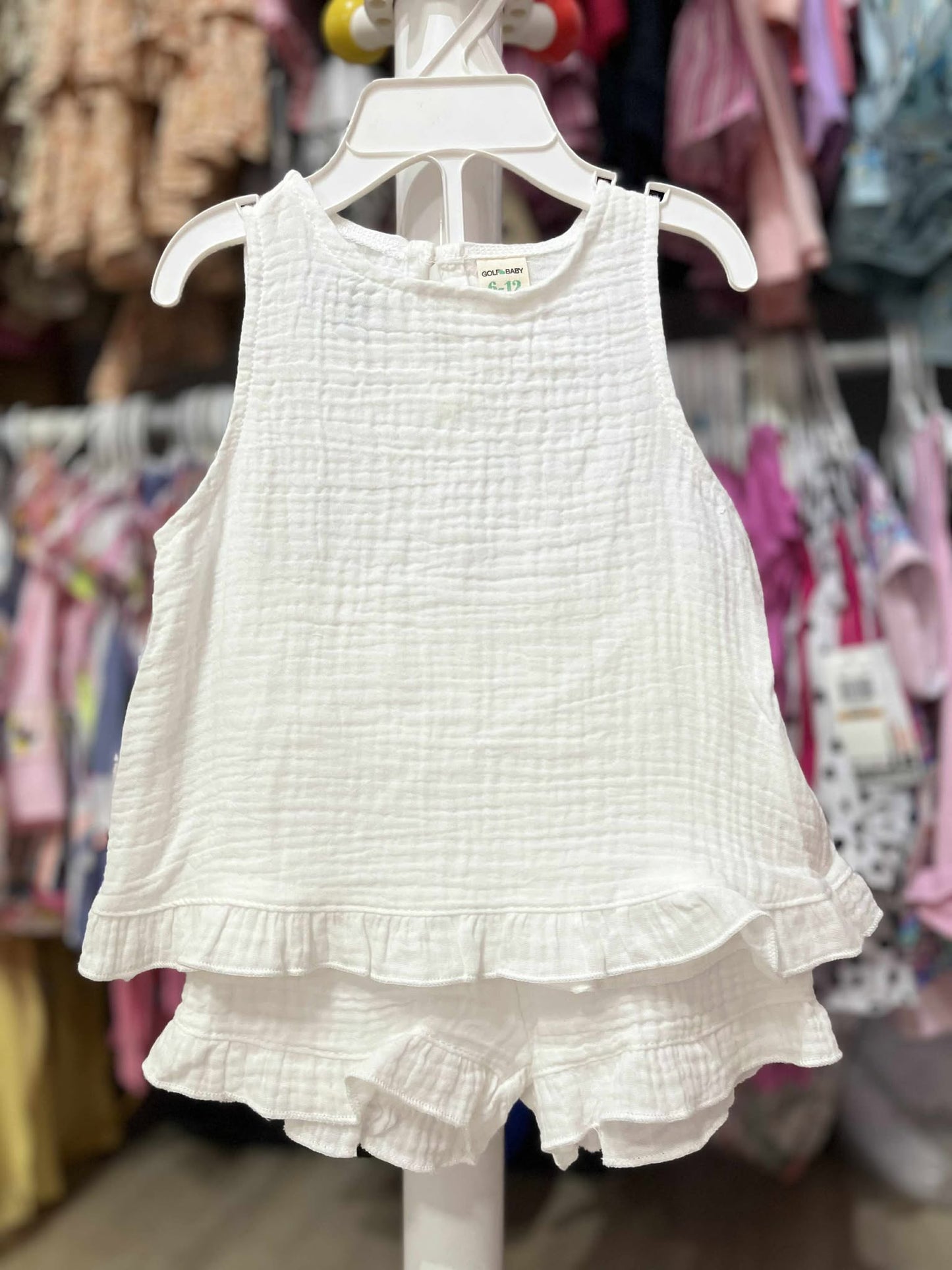 CHONH 212 GOLF & BABY ORGANIC COTTON TERNO (WHITE)