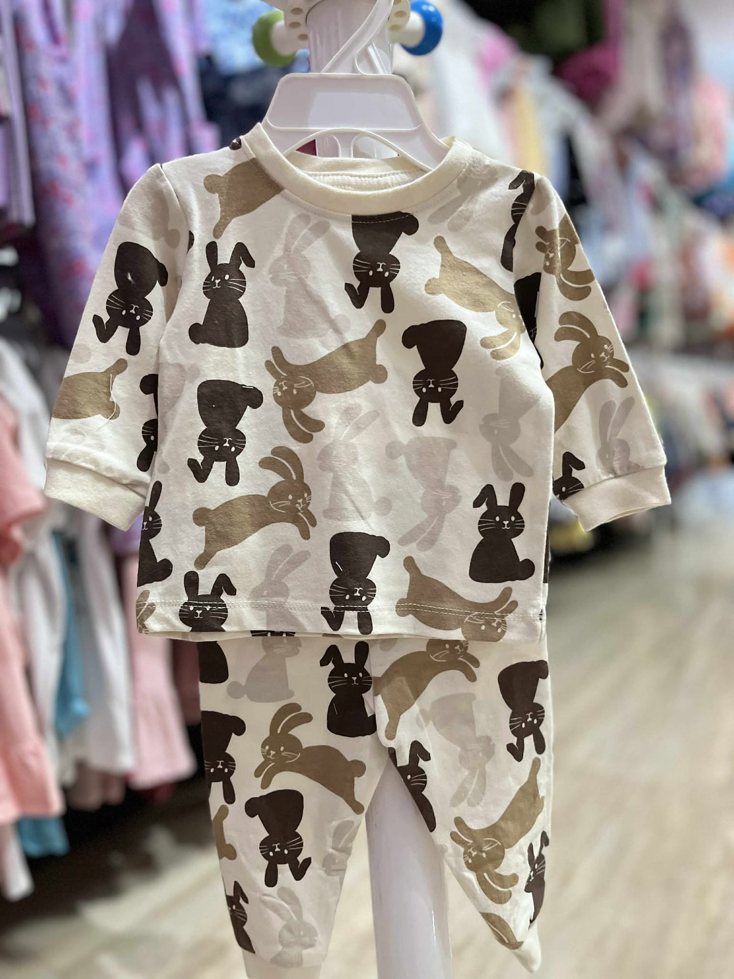 CHONH 80 BB BERRY PAJAMA TERNO (RABBIT)