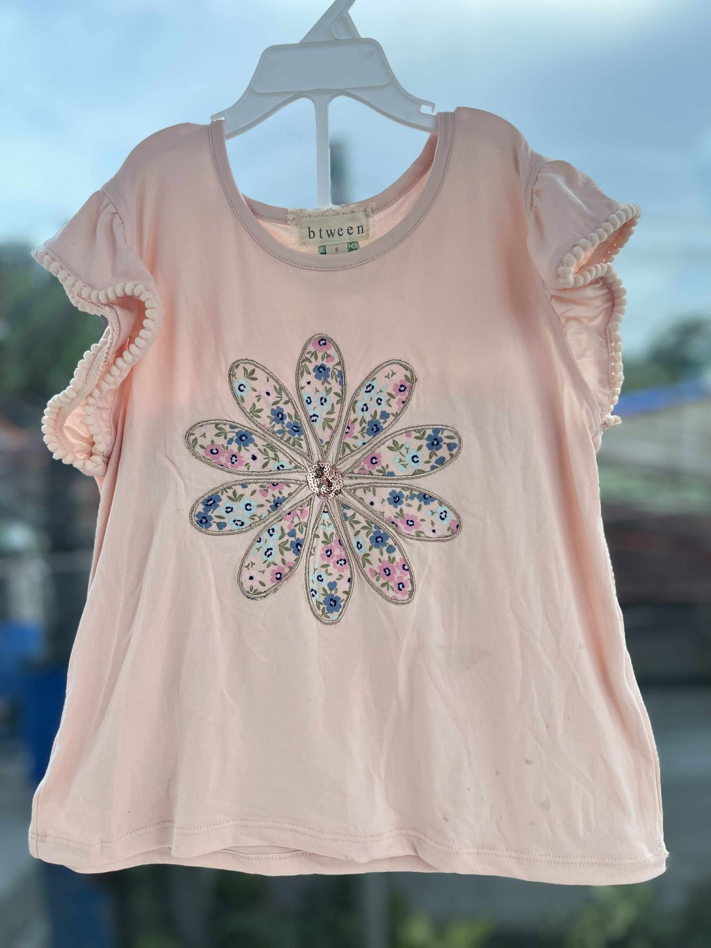 CHONH 192 COUNTING DAISIES GIRL TERNO SHORT