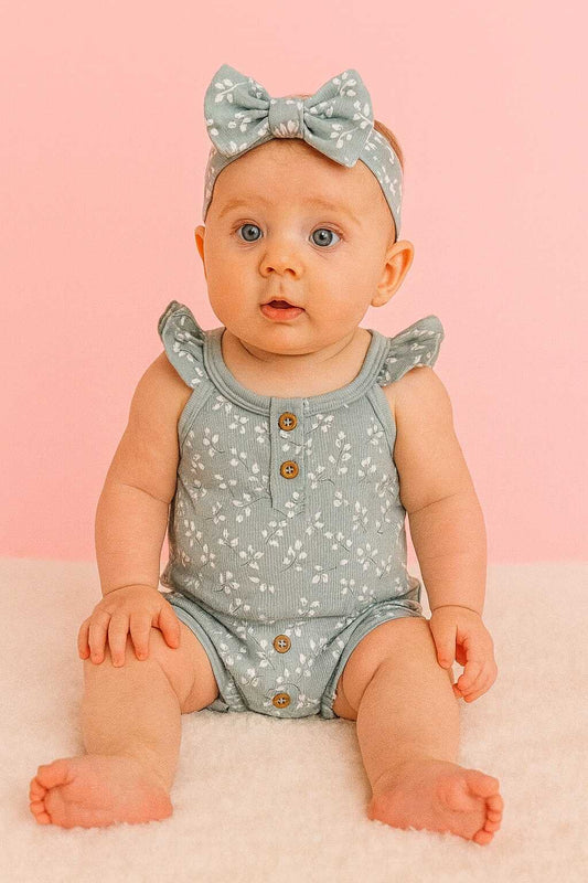 CH 549 - WILLOW W. ONESIES, SHORTS, & TURBAN