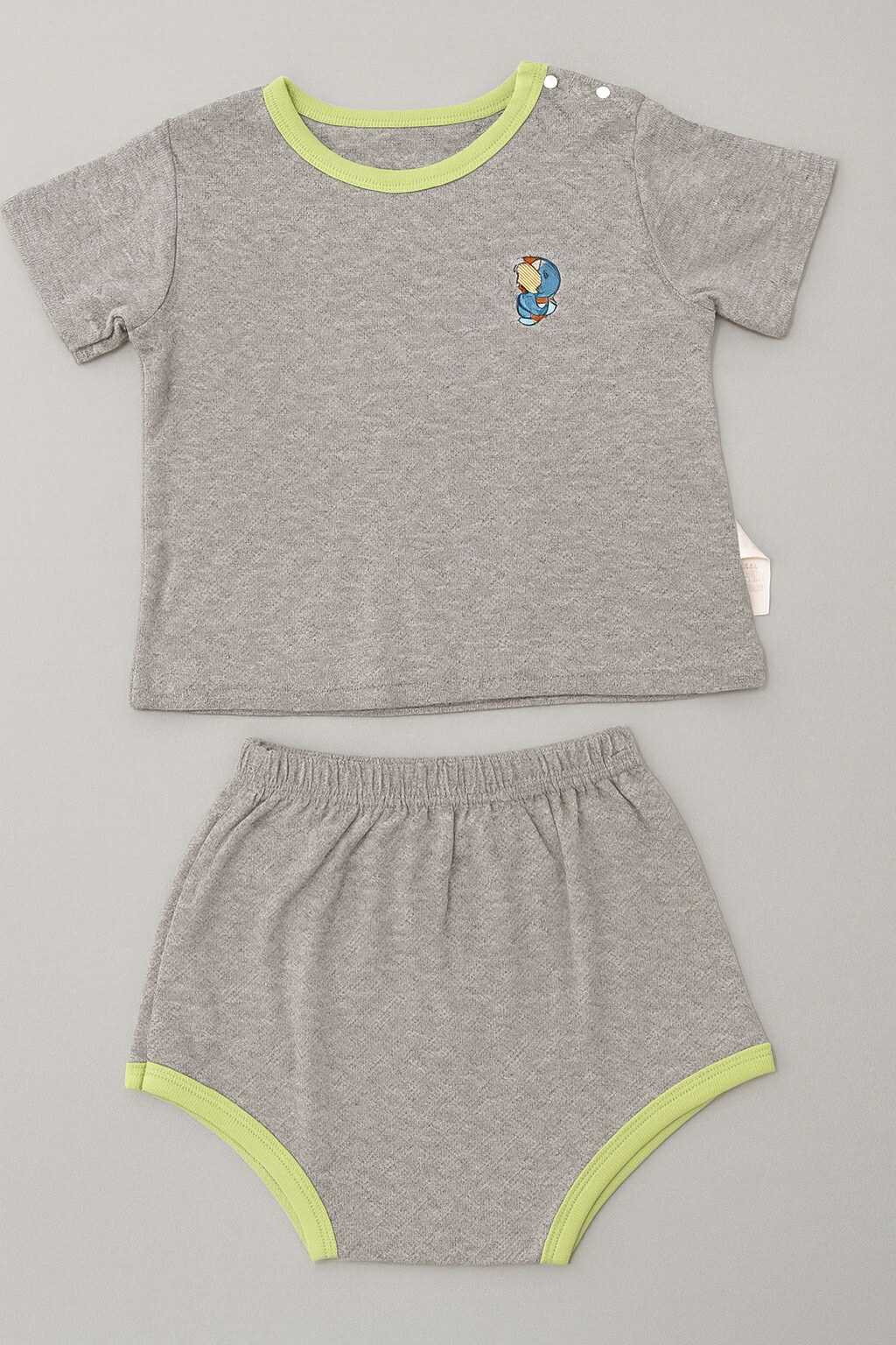 CH 629 DISNEY SHIRT W/ SHORT (DOREMON)