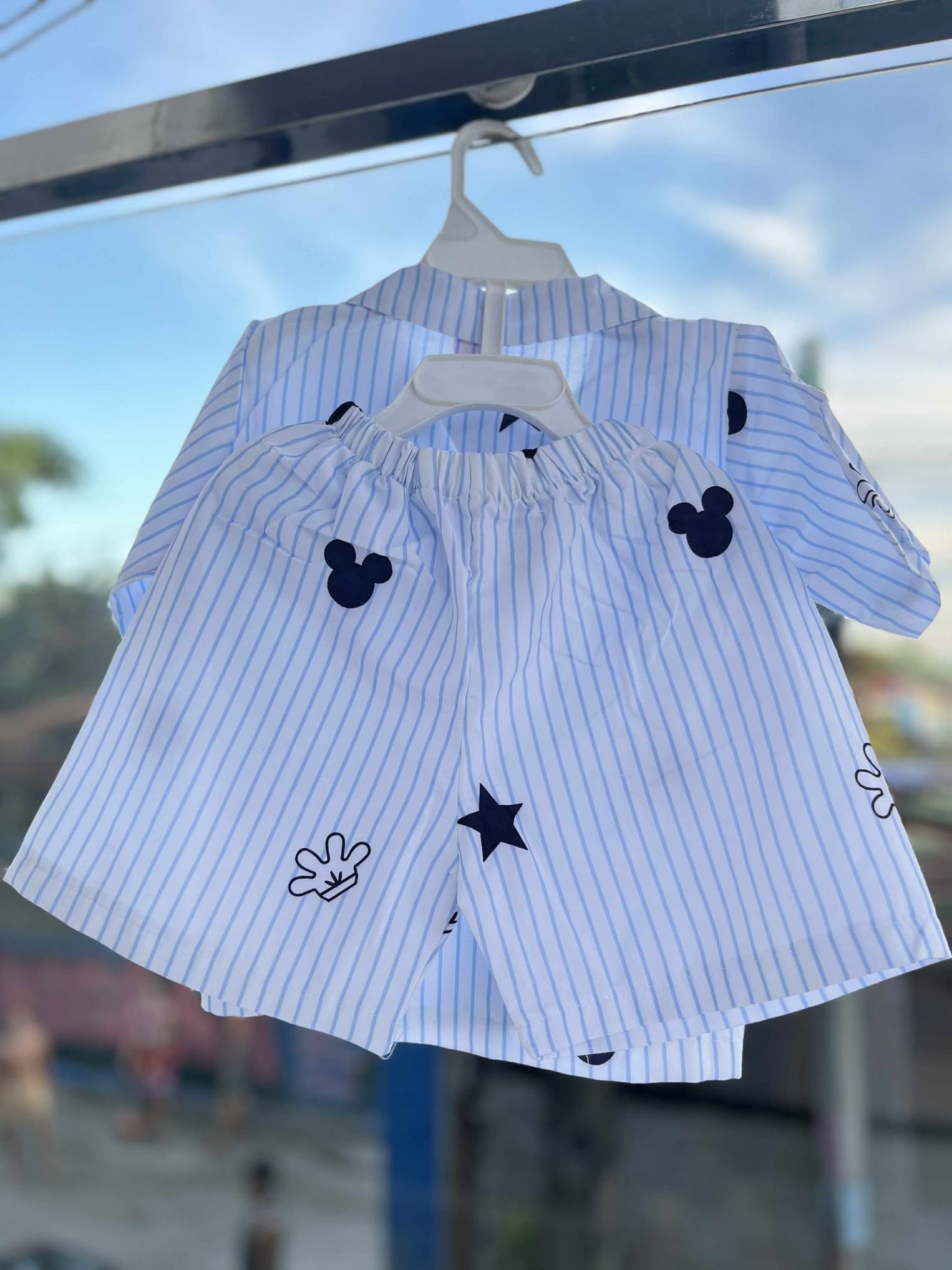 VT 512 BLUEY SLEEPWEAR W/ SHORTS (BLUE)