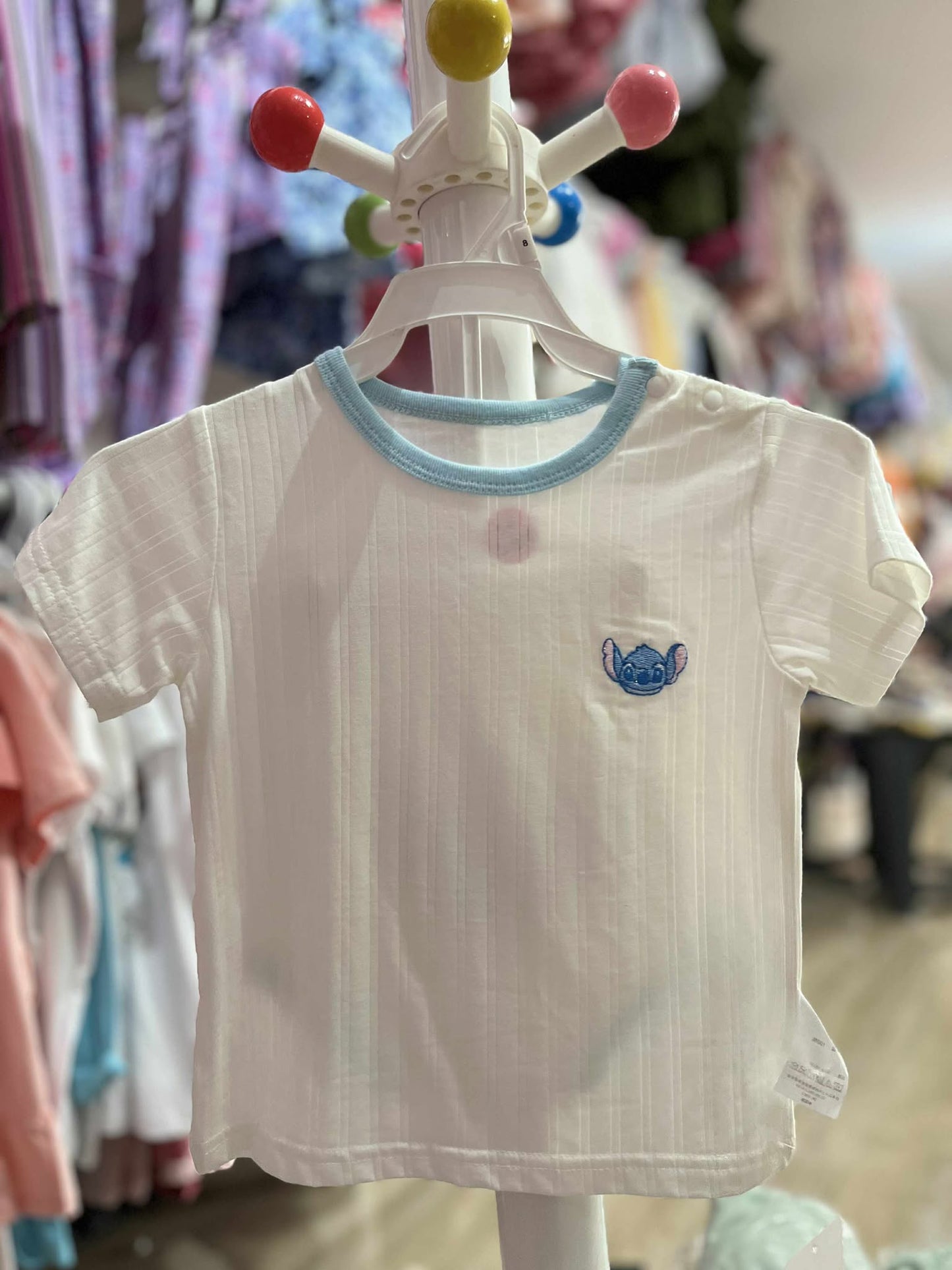 CH 629 DISNEY SHIRT W/ SHORT (STITCH)