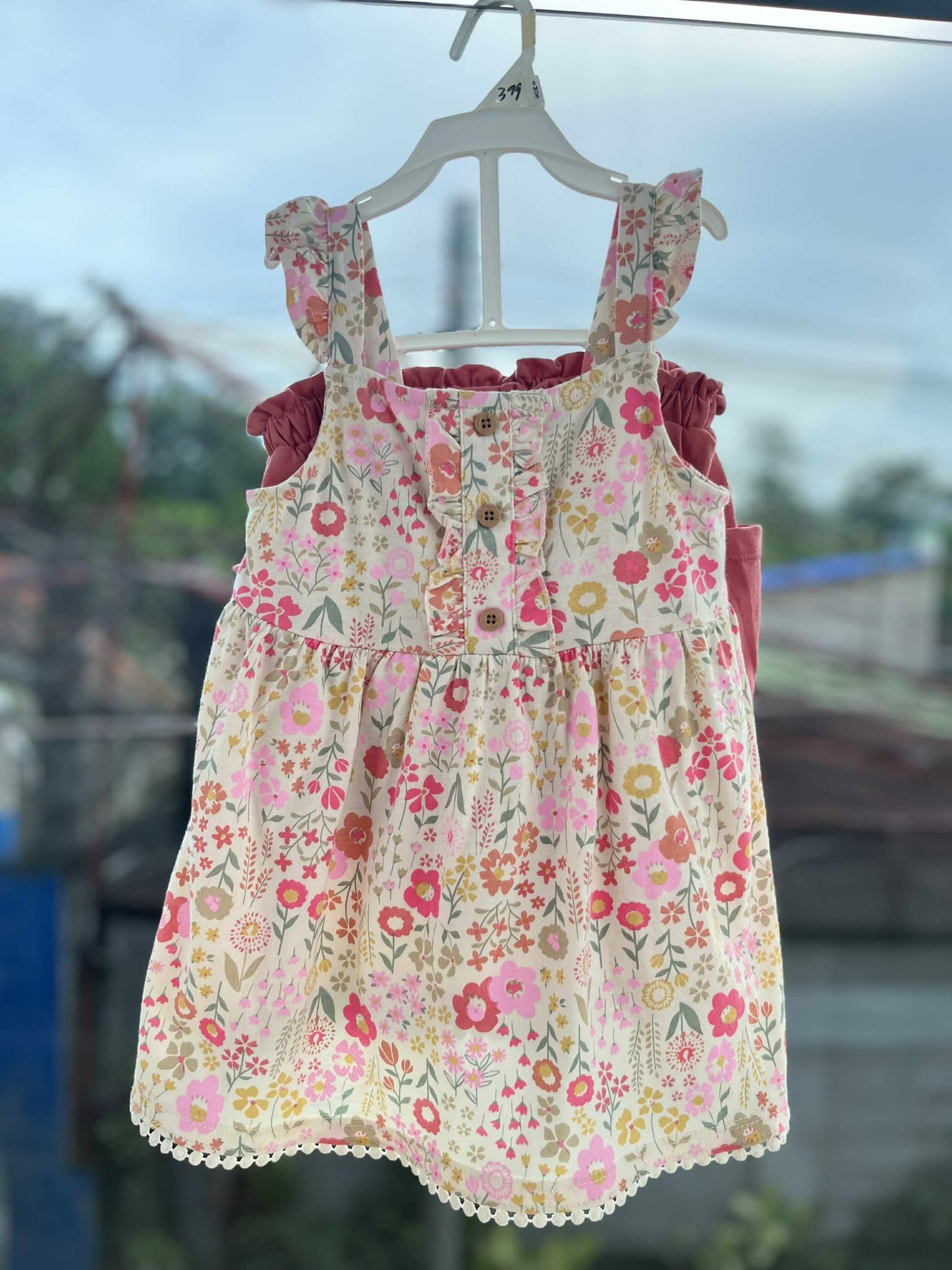 CHONH 182 MIXED BRAND COORDS FOR GIRLS (FLOWER)