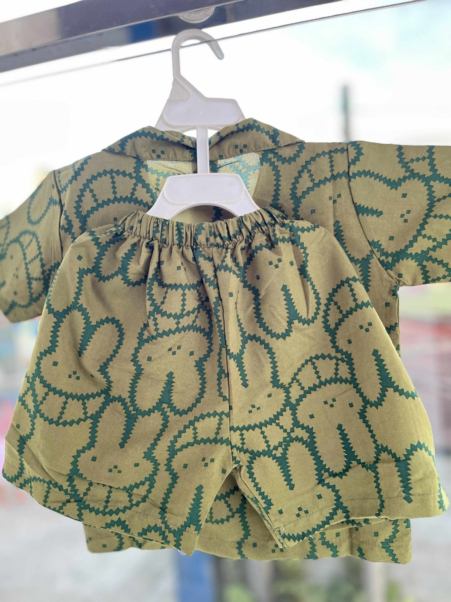 VT 512 BLUEY SLEEPWEAR W/ SHORTS (GREEN)