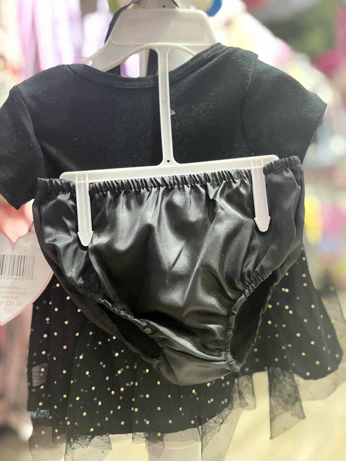 CH 331 TUTU ONESIES DRESS 3PC W/ HEADBAND & PANTY