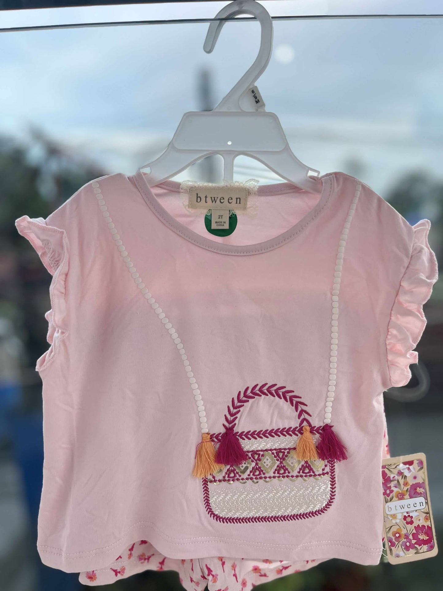 CHONH 182 MIXED BRAND COORDS FOR GIRLS (PINK)