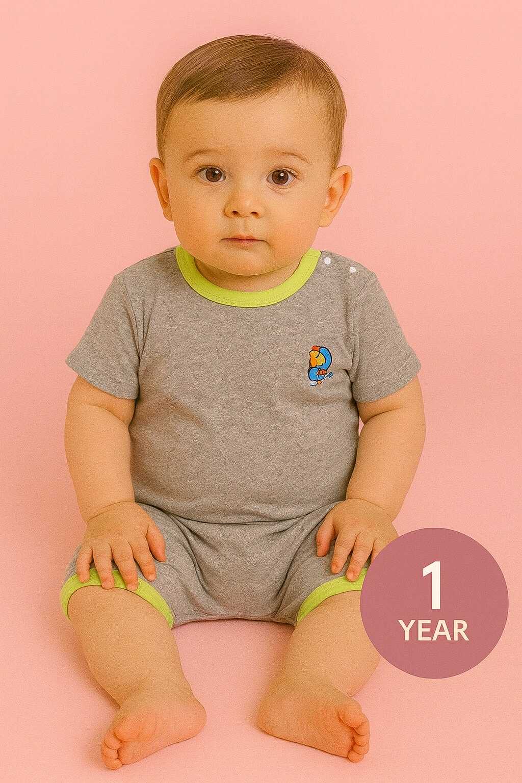 CH 629 DISNEY SHIRT W/ SHORT (DOREMON)