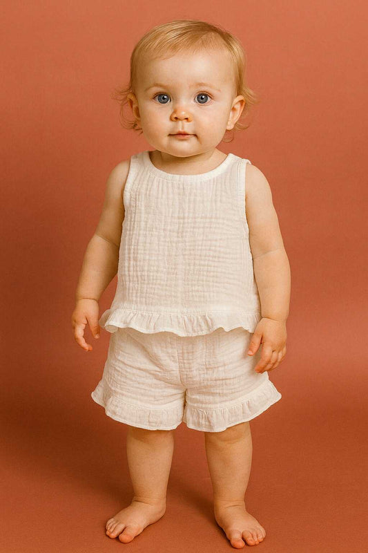 CHONH 212 GOLF & BABY ORGANIC COTTON TERNO (WHITE)