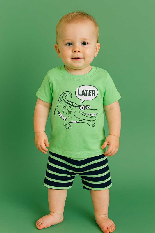 CHONH 230 CARTER'S SLEEPWEAR SHORT (CROCODILE)