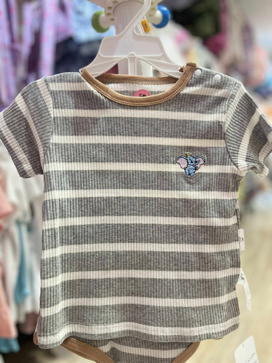 CH 629 DISNEY SHIRT W/ SHORT (ELEFANT)