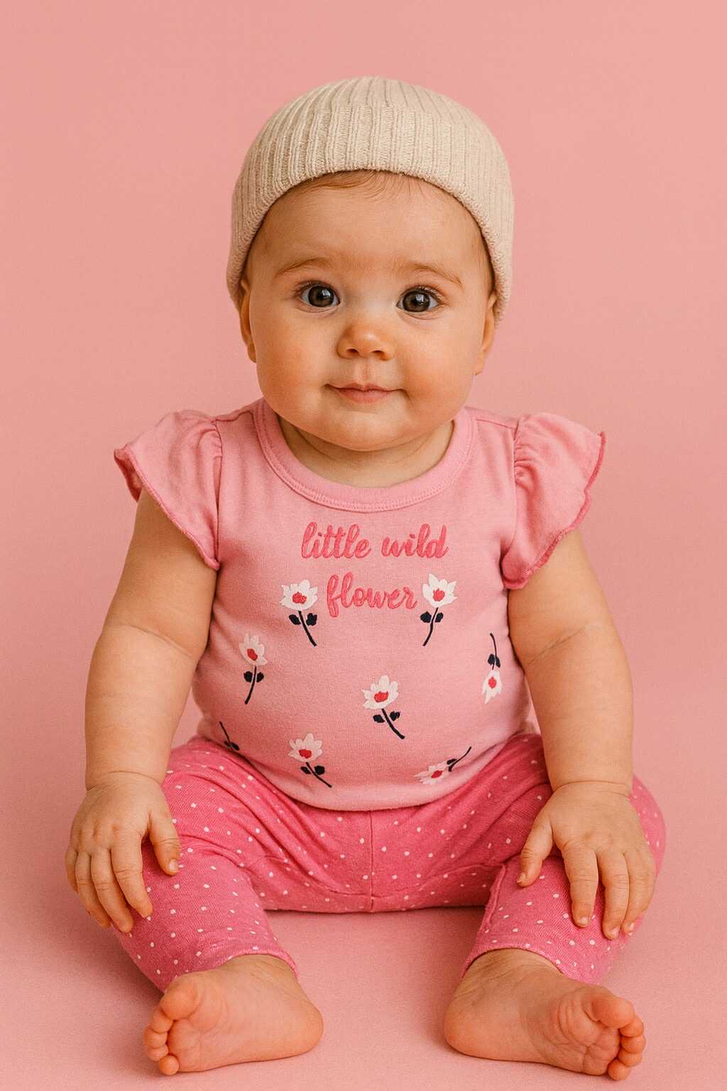 CHONH 36 - MONKEY BARS 3PC SET with BIB (PINK)