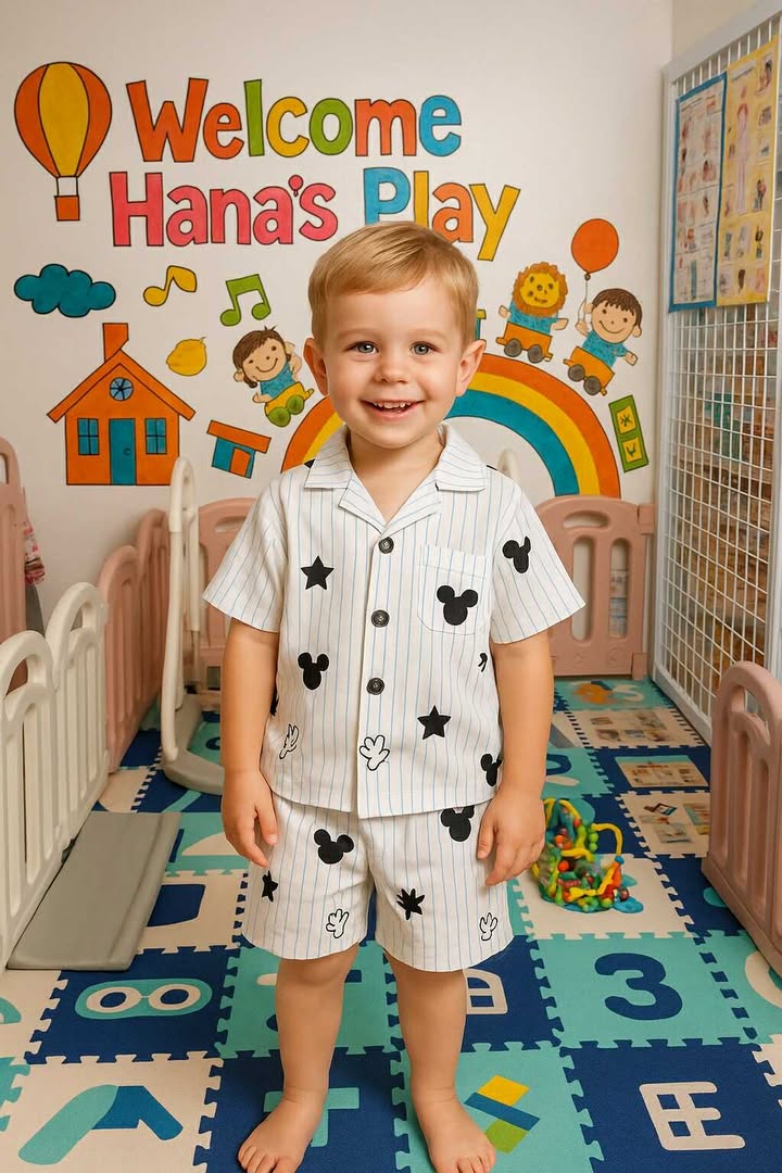 VT 512 BLUEY SLEEPWEAR W/ SHORTS (BLUE)