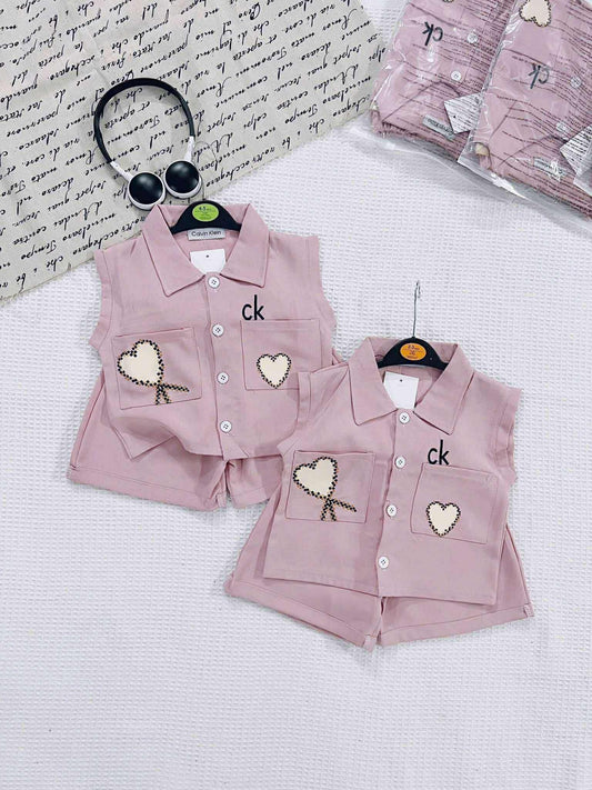 VT 559 CK POLO WITH HEAR DESIGN TERNO