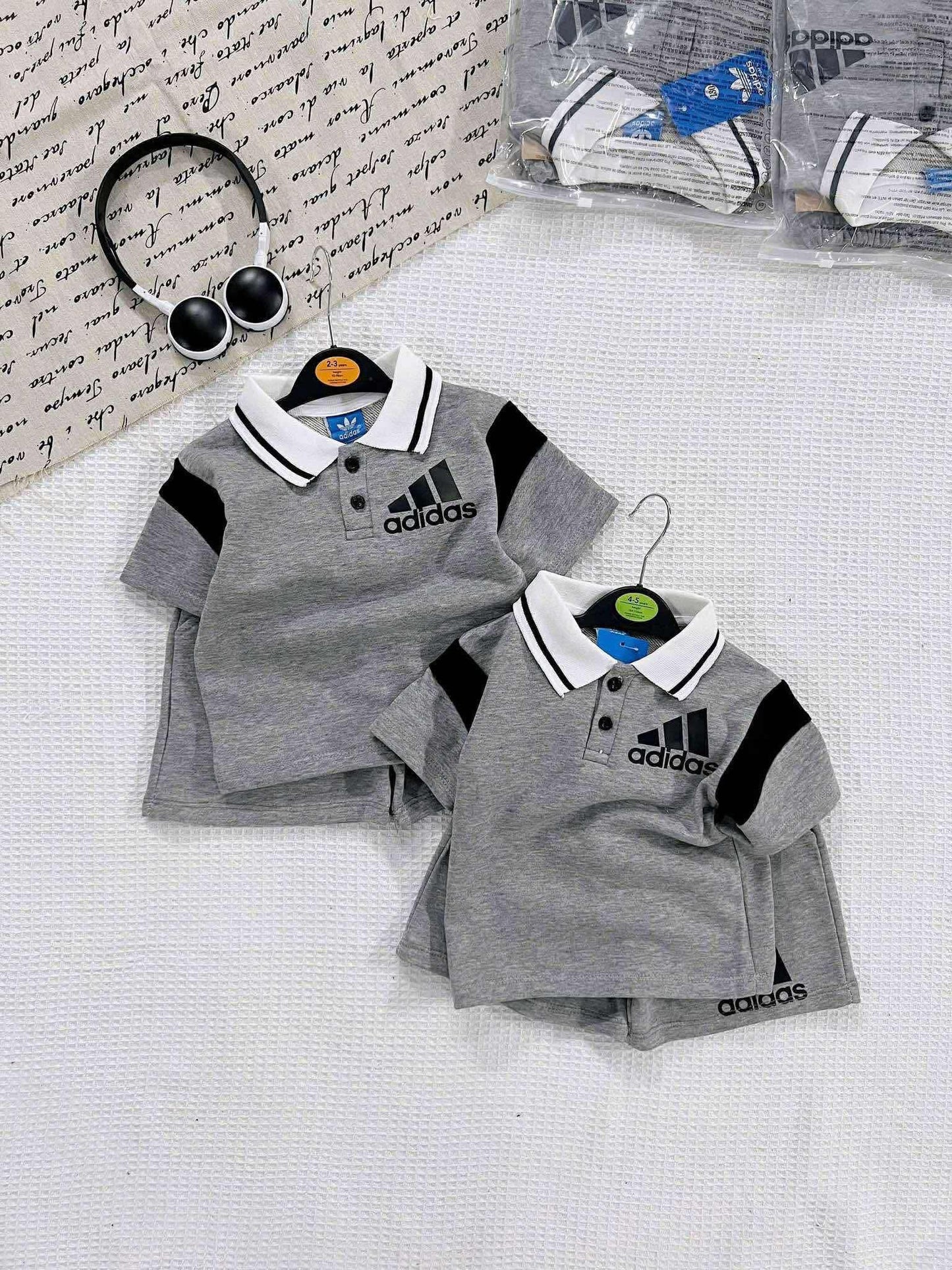 VT 563 ADIDAS GRAY W/SHORT