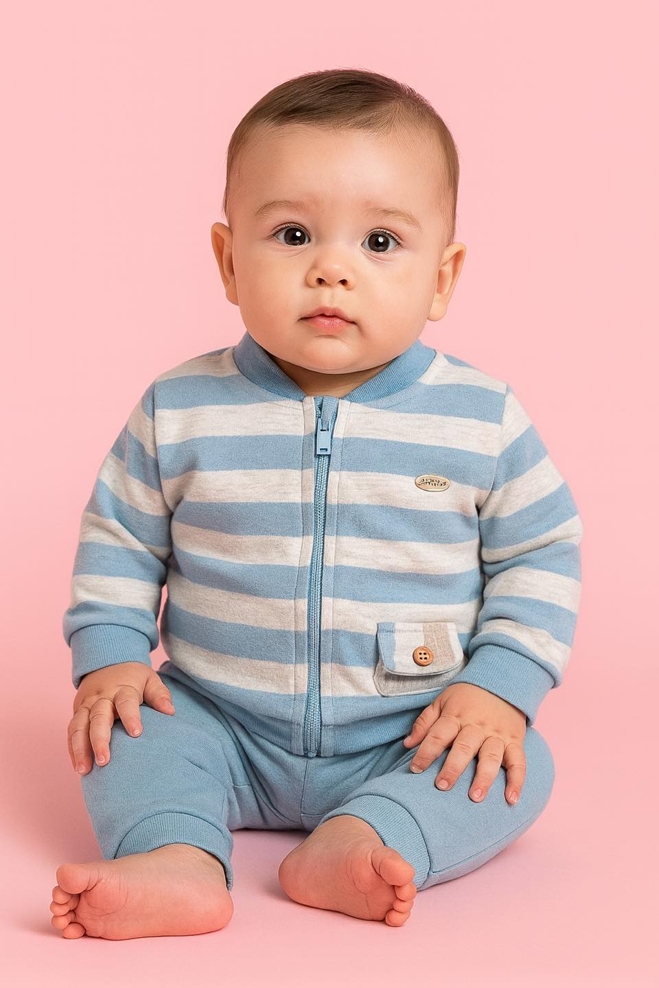 MAYORAL LONGSLEEVE TERNO BOY (STRIPES)